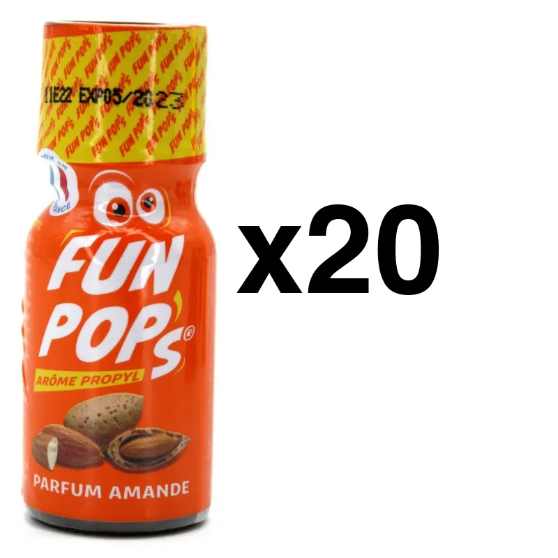 Fun Pop'S FUN POP'S Propyle Parfum Amande 15ml x20